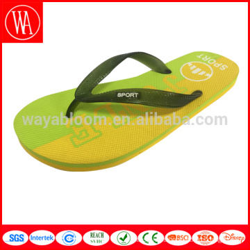 promotional die cut embossed sole designed plastic flip flops